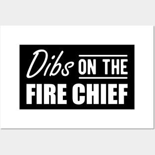 Fire Chief - Dibs on the Fire Chief w Posters and Art